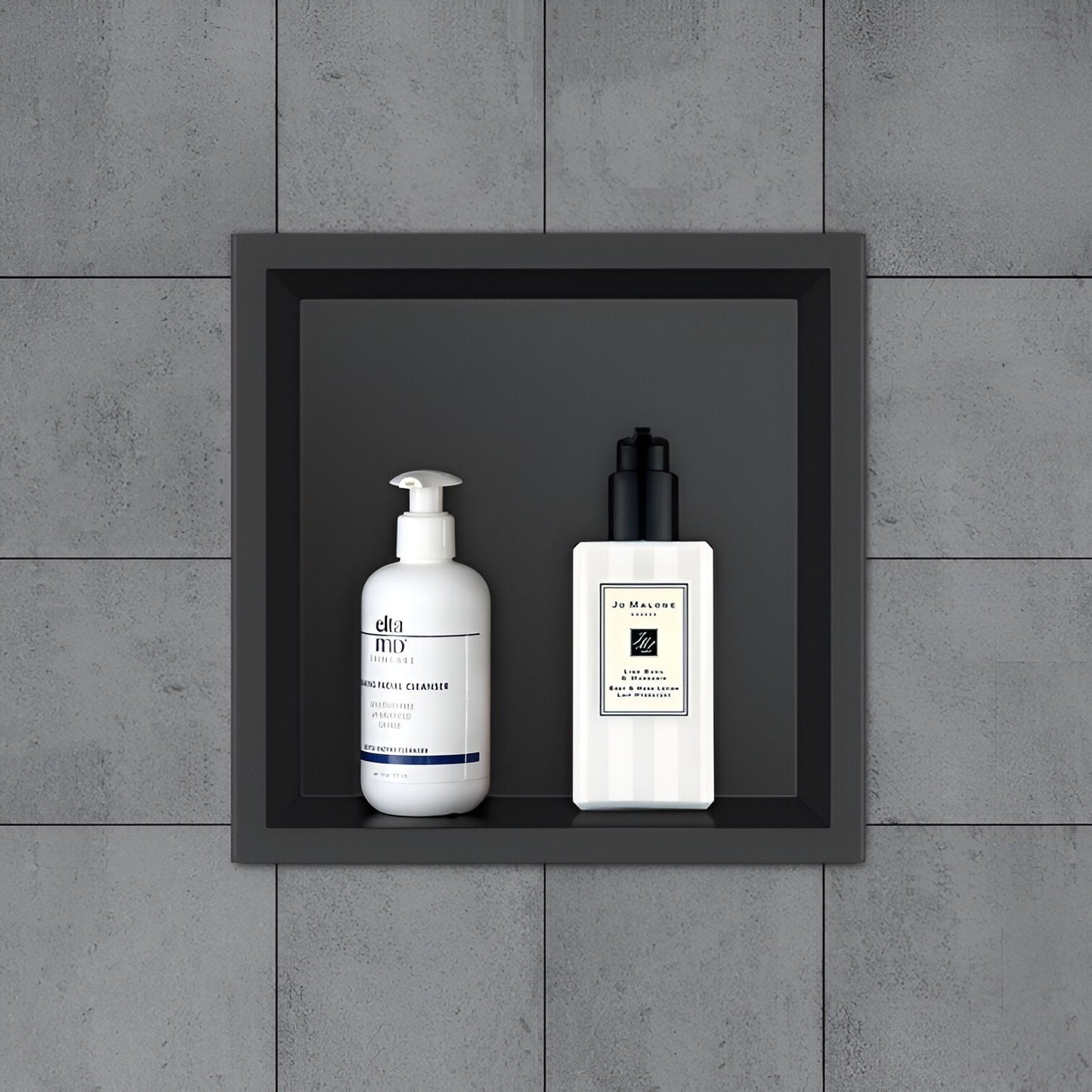 Stainless Steel Shower Niche and Shelf - Streamlined Bathroom Storage and Elegance 17.5 x 17.5