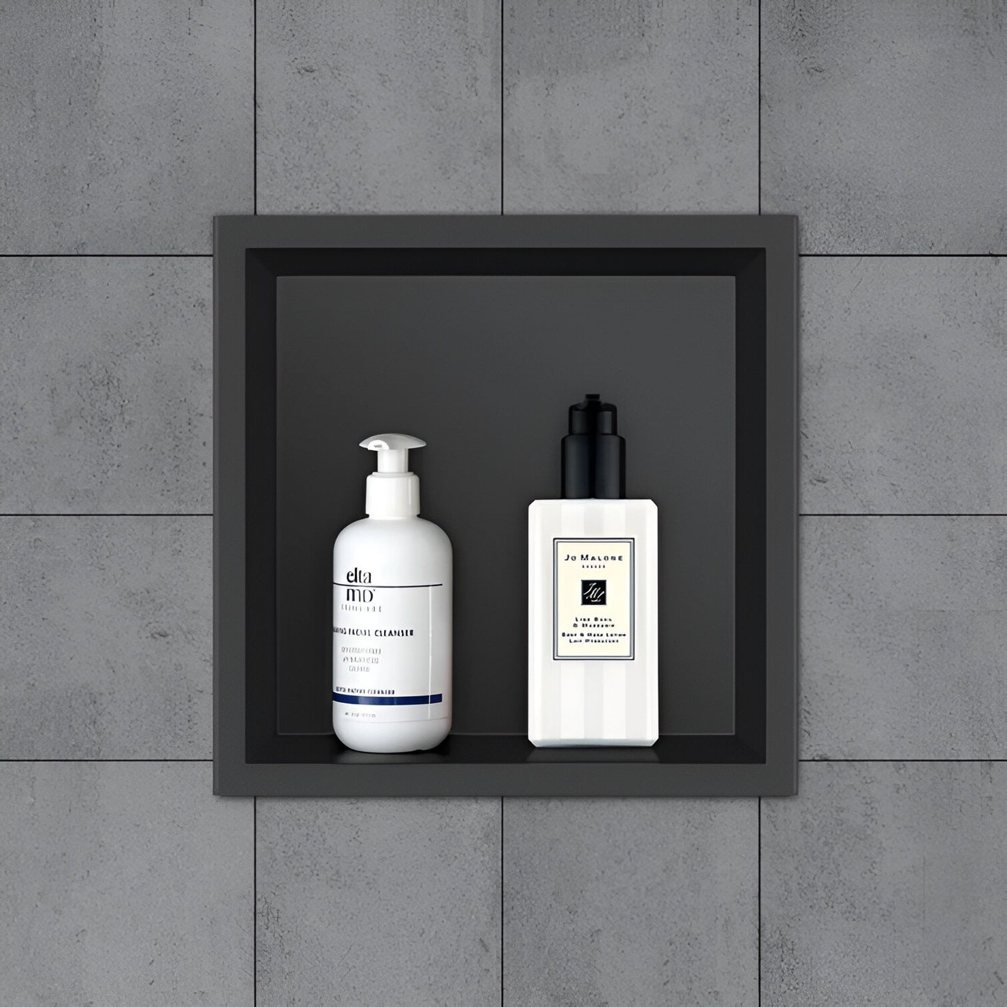 Stainless Steel Shower Niche, Built-in Wall Shelf for Bathroom (Black or Chrome)