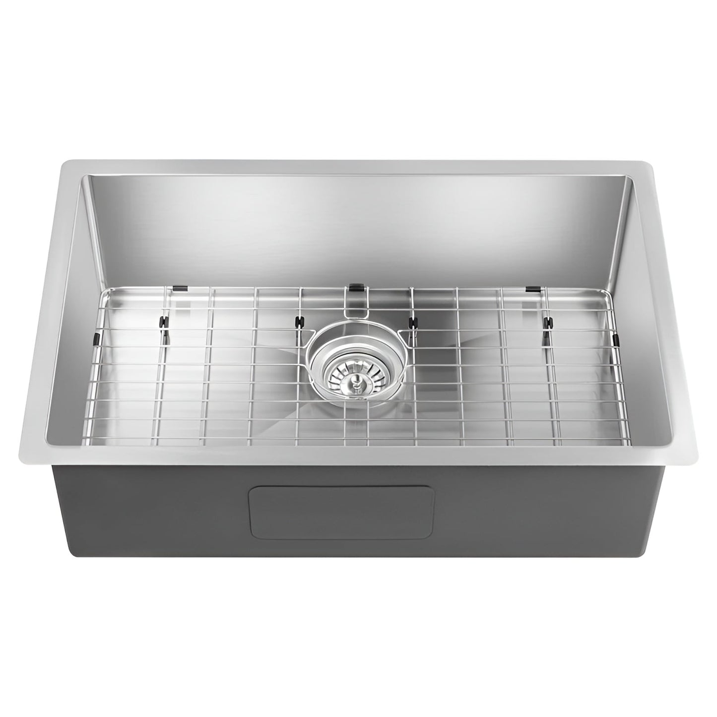 Luxury Small Undermount Single Bowl Stainless Steel Kitchen Basin - Elevate Your Culinary Space with Style and Precision