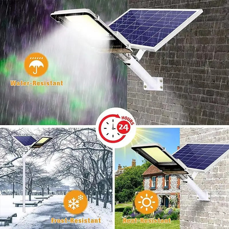 Powerful Split Solar street Light Waterproof Outdoor Garden sunlight House Remote Control Led Light Outdoors Yard Lighting