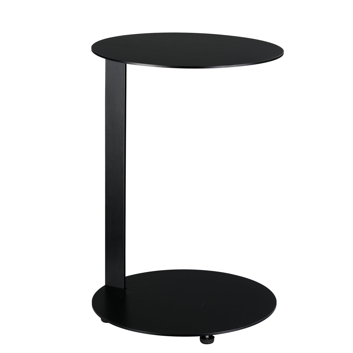 Black Modern Side Table End Table Accent Table Suitable for Sofa or Living Room