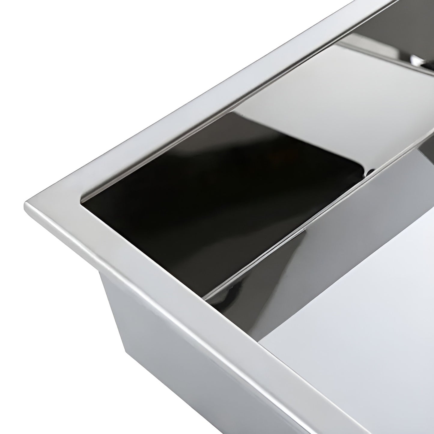 Stainless Steel Shower Niche by DecoMust - Modern and Elegant Design 13.5“ X 13.5” (Inner size 12X12)