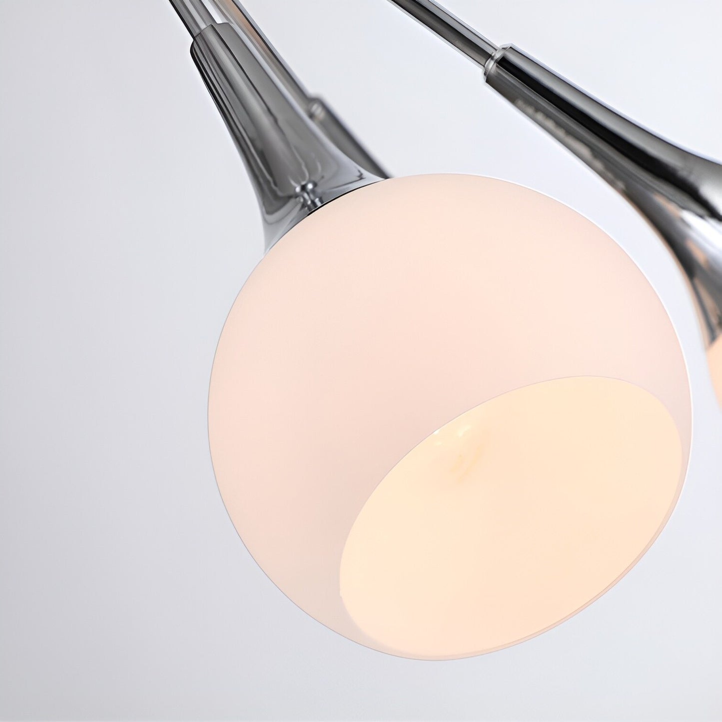 Evansville 6 - Light Sputnik Pendant, Modern Ceiling Chandelier with Futuristic Style