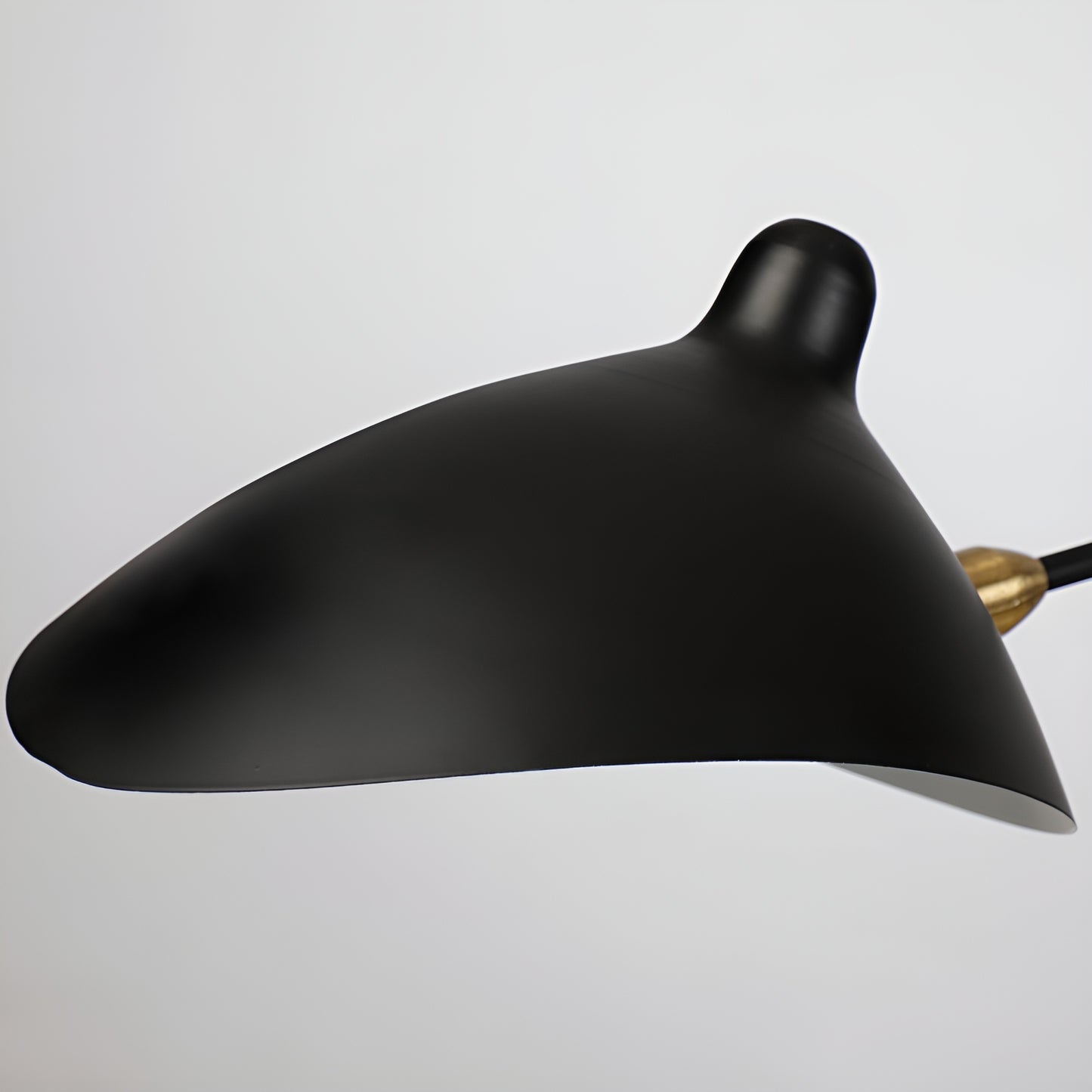 Minimalistic Flush Mount Ceiling Light - Rotating Shade and Adjustable Height (2 Light)