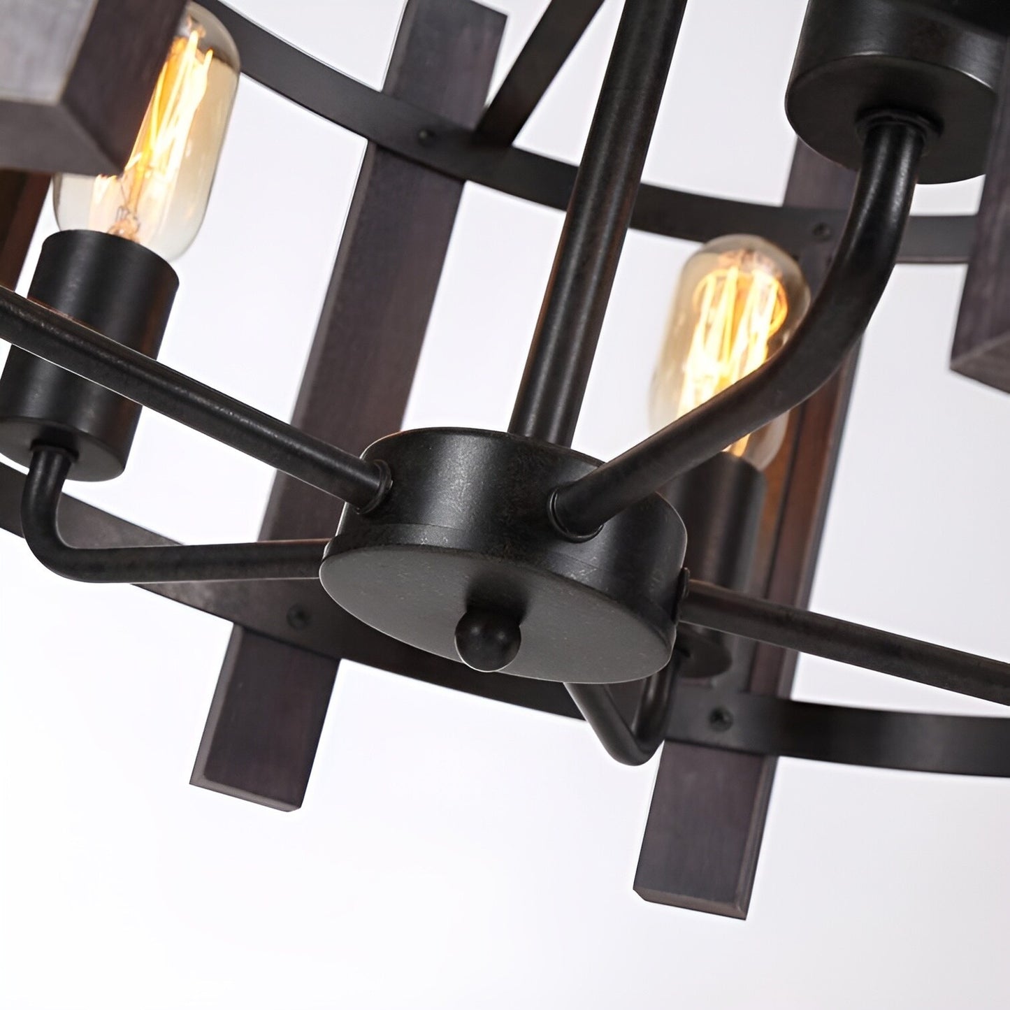 Masha 5-Light Dimmable Lantern - Round Drum Chandelier, Ancient Medieval Style DecoMust Retro Magic Chandelier β¨π°