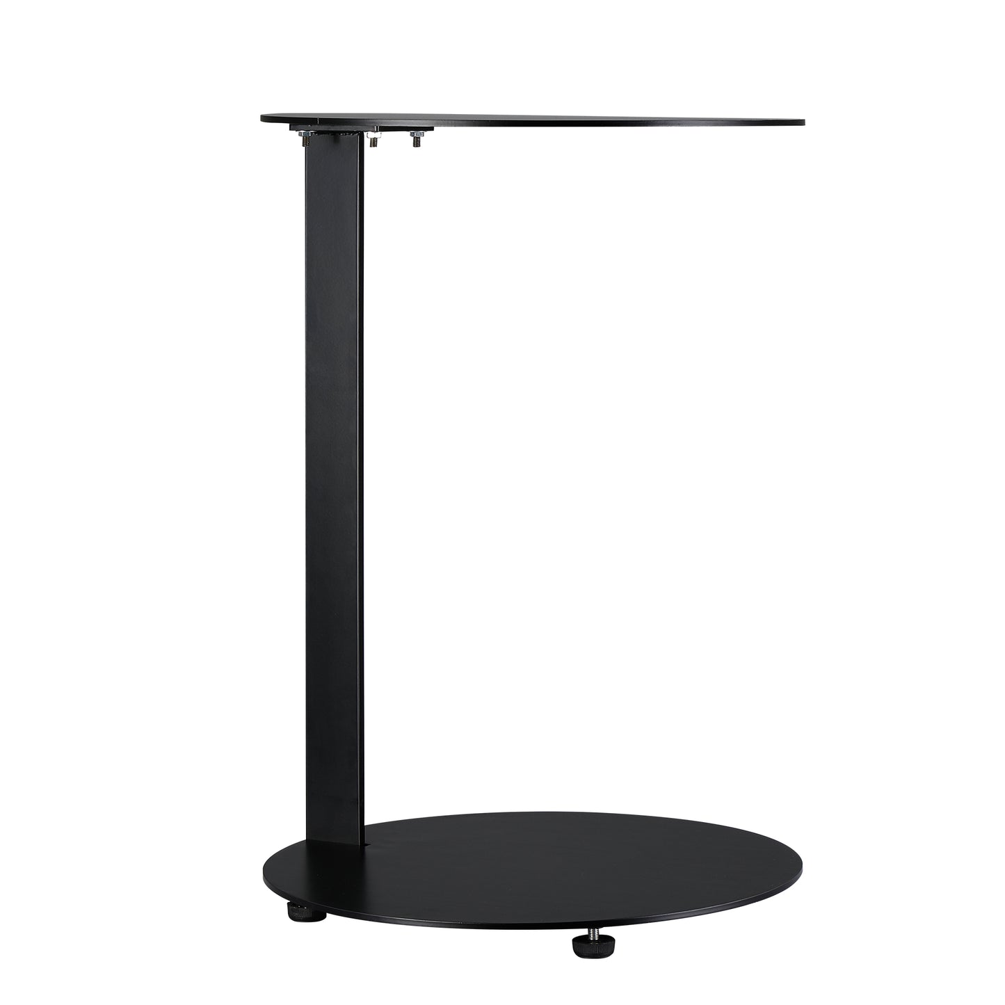 Black Modern Side Table End Table Accent Table Suitable for Sofa or Living Room