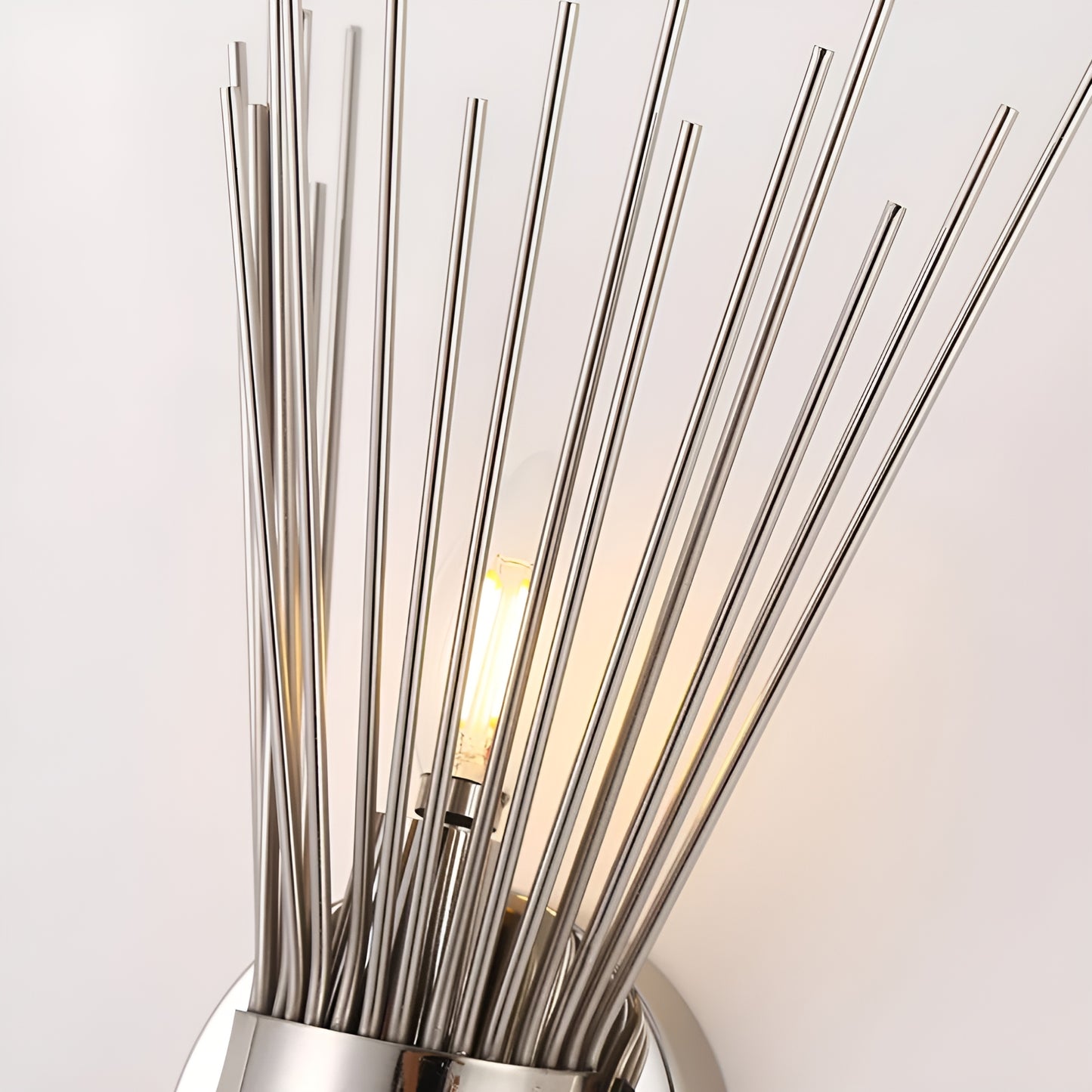 Steel Candle Wall Lights, Art Decor Wall Sconces Game of Thrones Style (Set of 2)