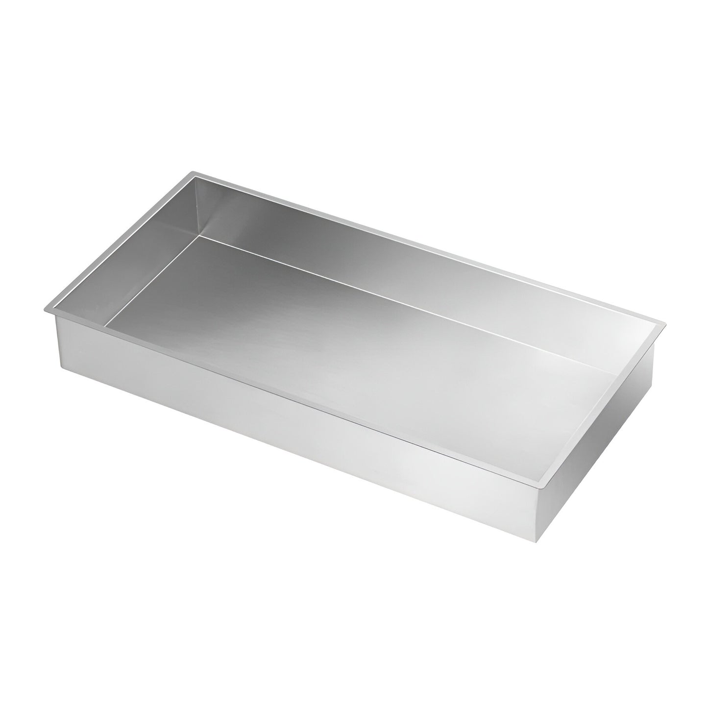 Premium Stainless Steel Shower Niche - 24" x 12" x 3.2" Dimensions, 18 Gauge Quality