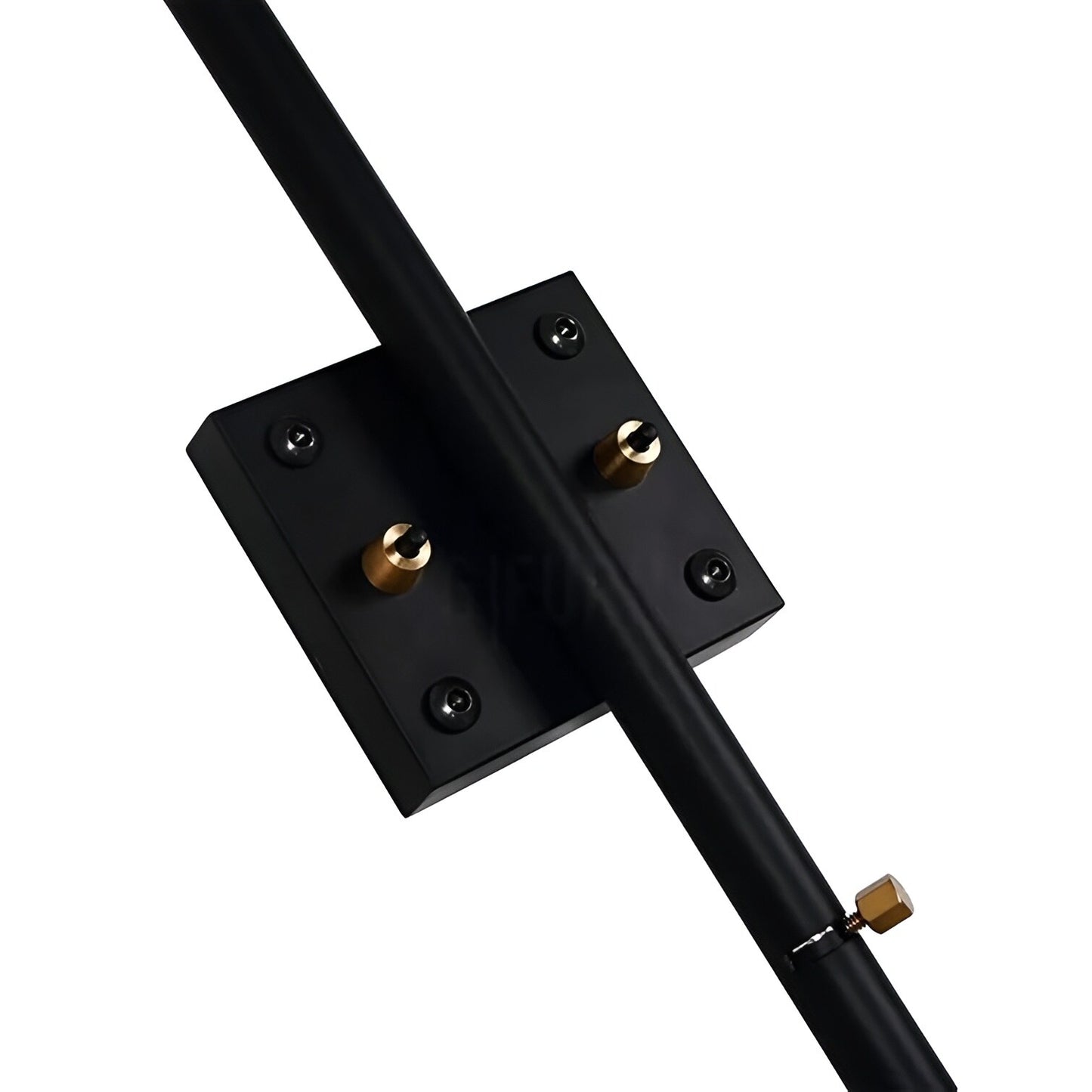 Modern 2-Lights Reading Light, Swing Arm Wall Sconce, Rotatable Black Wall Lights