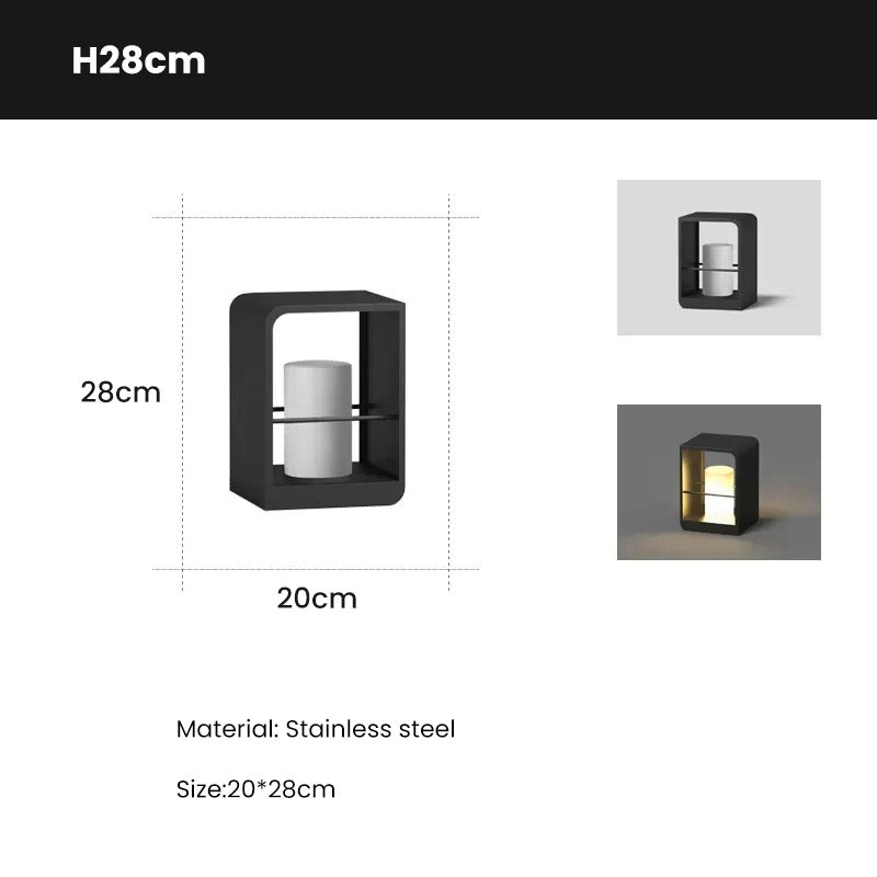Modern Solar Garden Light - Villa Lawn LED Outdoor Lights Pathway Lamps Waterproof Landscape Lighting Courtyard Decor Floor Light