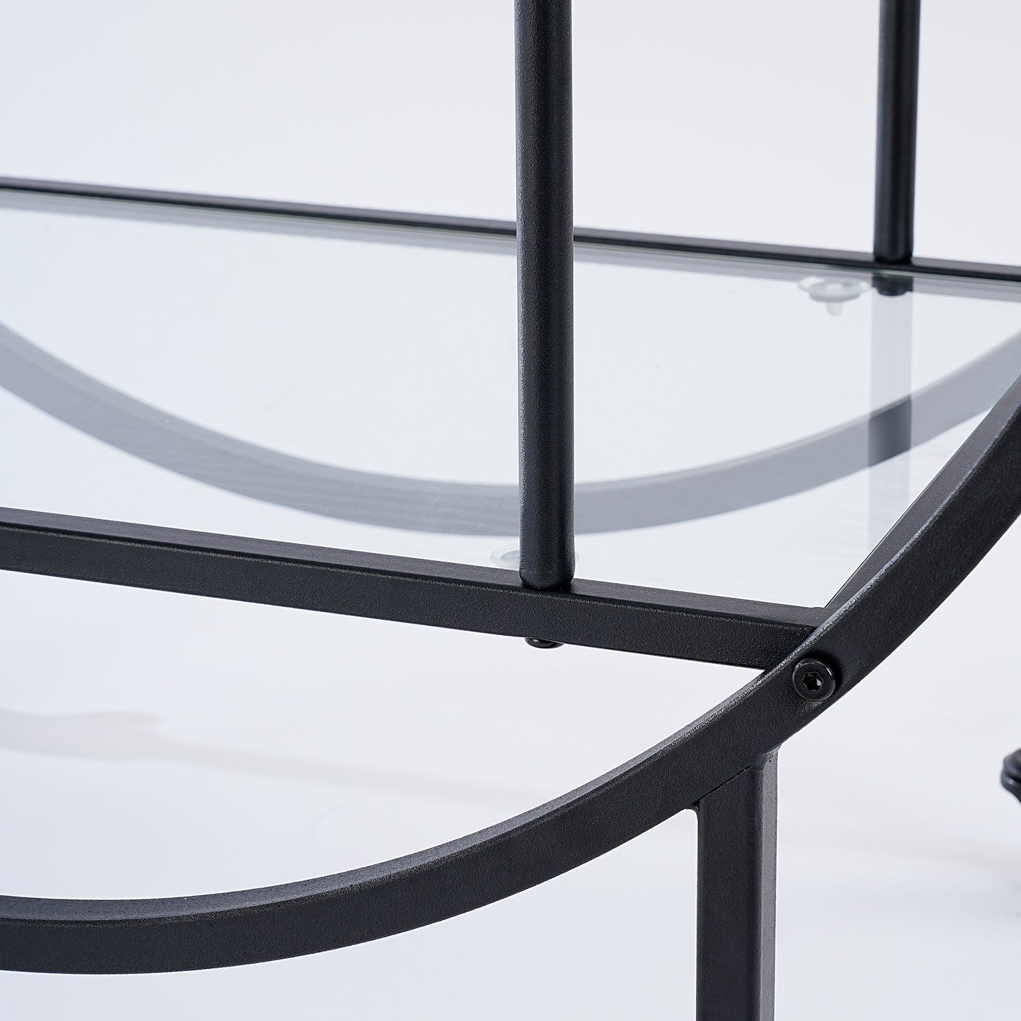 Vannoy Gold or Black Bar Cart on Wheels by DecoMust - Sleek and Stylish Home & Food Appetizer Table