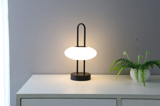 Modern Minimalist Desk Lamp, Table Office Light for Sci-fi and Futurism Fans