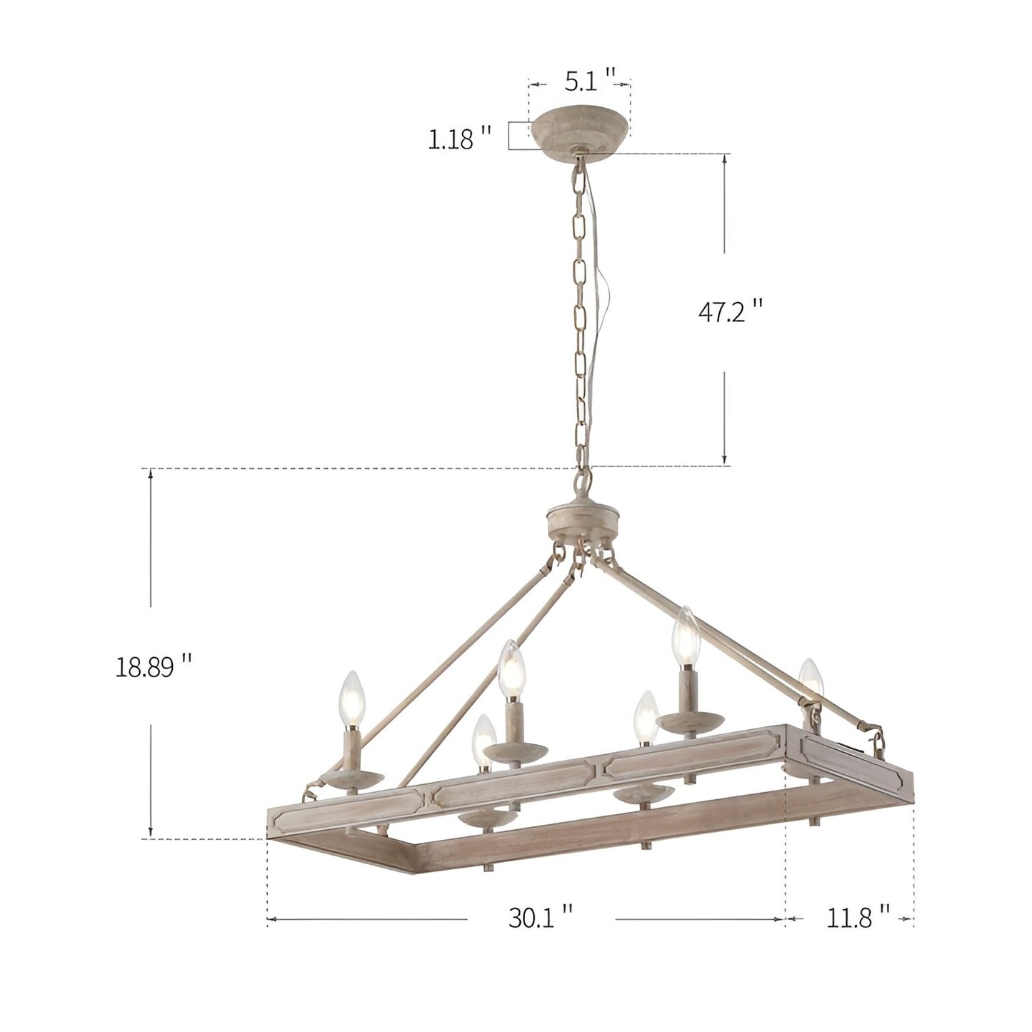 Martines 6-Light Kitchen Island Pendant - Rustic Elegance Crafted in Steel! πΏπ‘