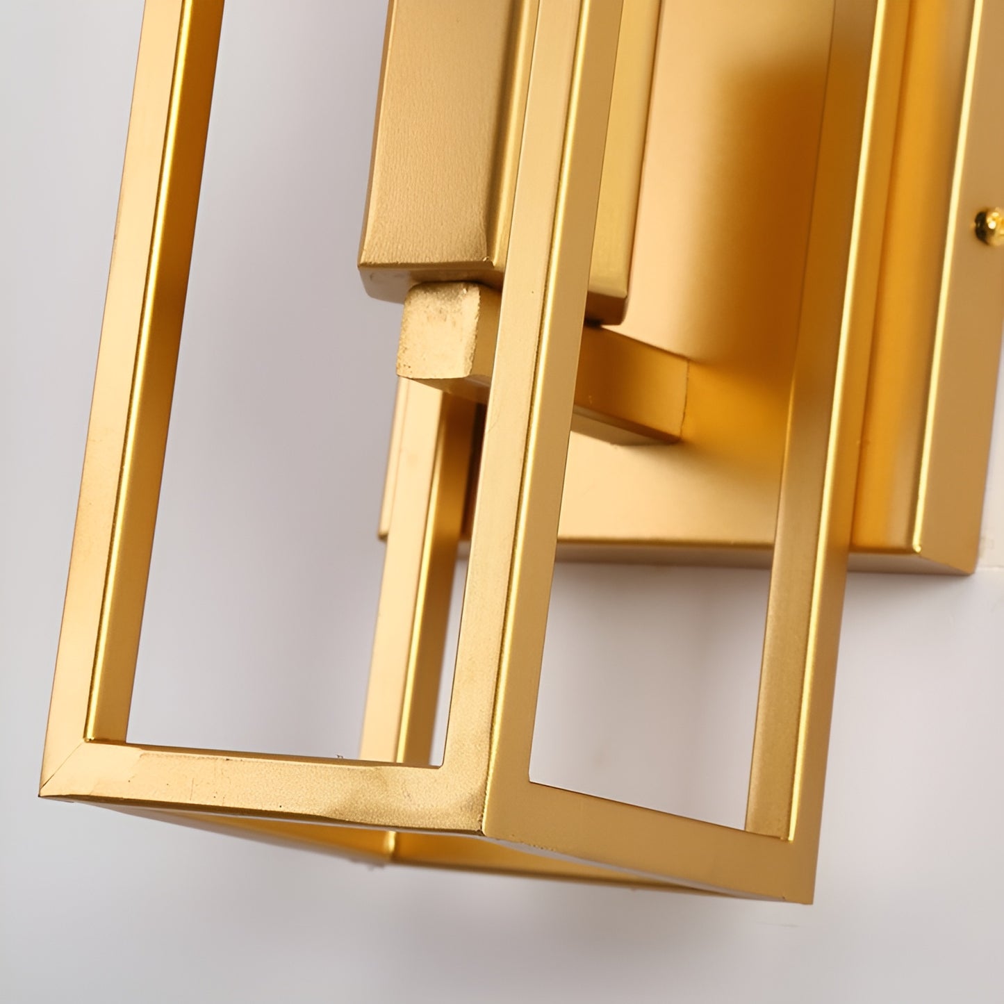 Luxury & Minimalist Wall Sconce - Dimmable Armed Sconce (Black or Gold) (set of 1)