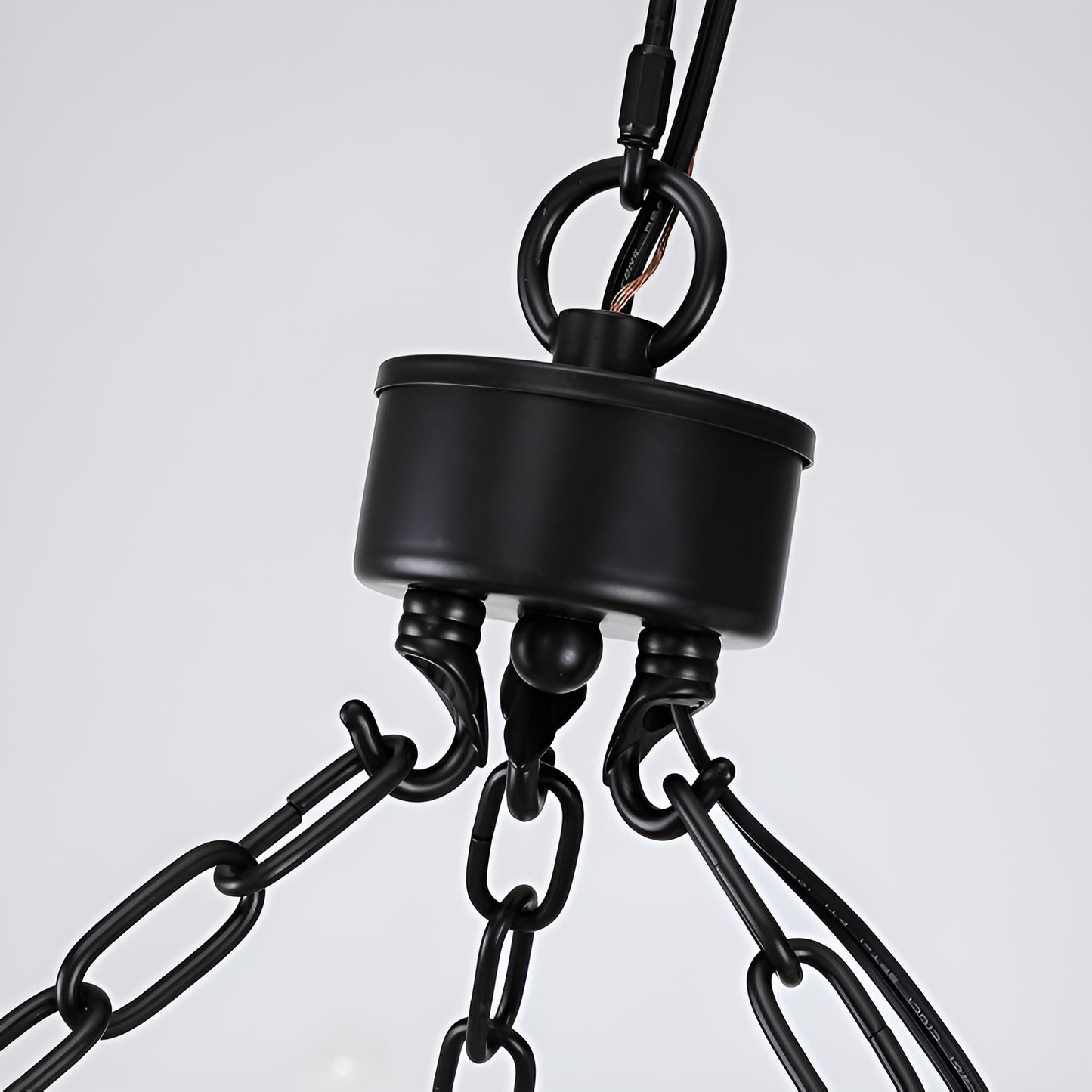 French Country Style Cottage Chandelier - Two Tier Modern, Medieval Antique Look