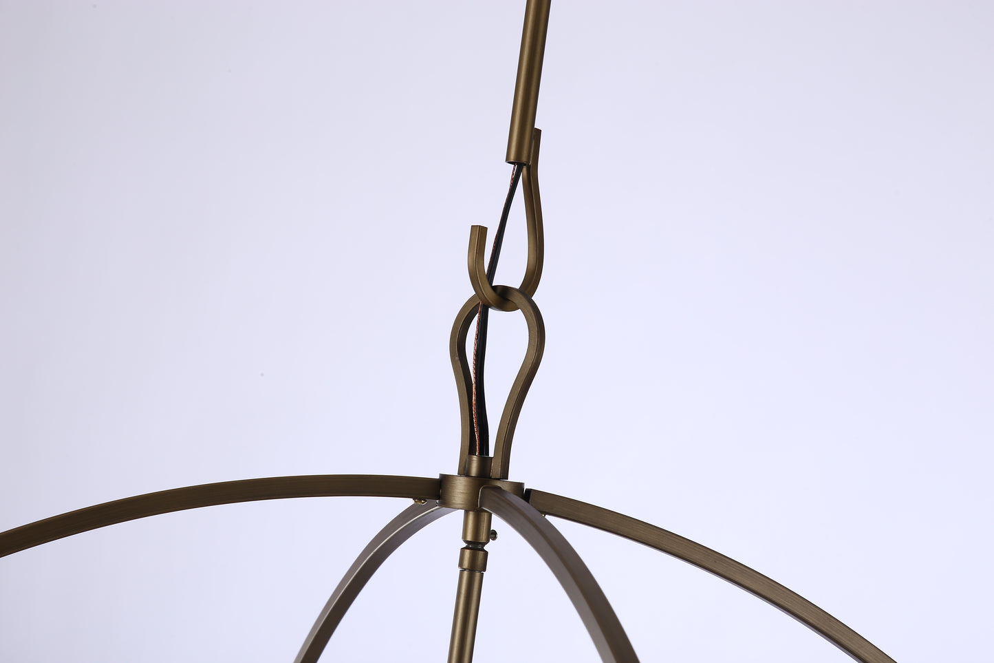 Oil Bronze Globe Chandelier, Traditional Spherical Light Unique Statement