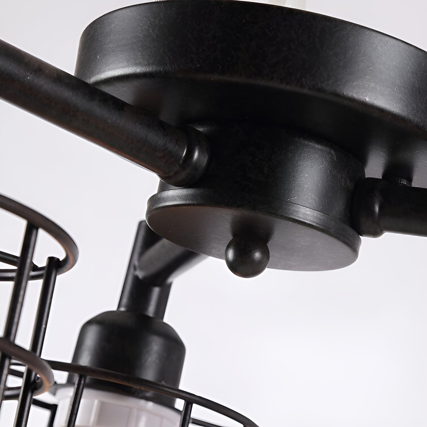Retro Cluster Lights, Industrial Cylinder Flush Mount Ceiling Light