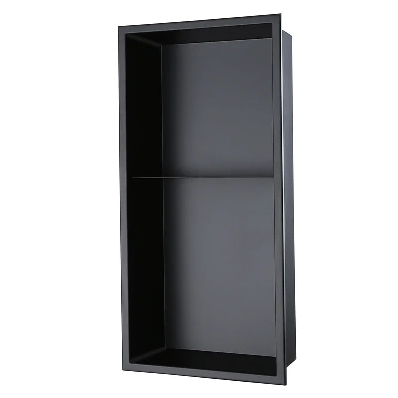Stainless Steel Shower Wall Niche With Built-in Shelf for Bathroom Storage