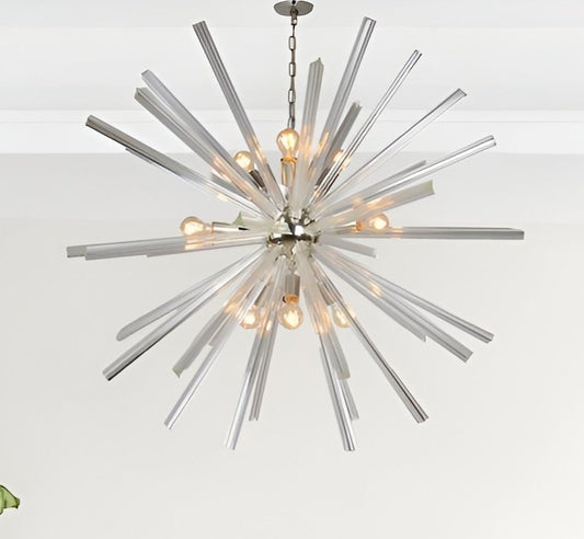 Jocelyn 9-Light Scifi Sputnik Chandelier - Dimmable Galactic Space Pendant Light