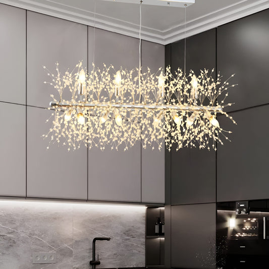 Crystal Pendant: Illuminate Your Kitchen with Luxury and Chic Style