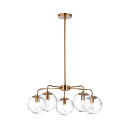 Sci-fi Minimalist Sputnik Sphere Chandelier - Modern Cosmic Lighting for Futuristic Ambiances