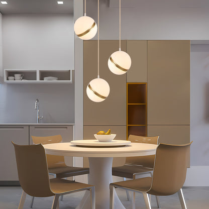 Rivaan 3-Light Globe Pendant Chandelier, Luxury Modern Lights