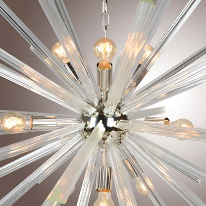 Jocelyn 9-Light Scifi Sputnik Chandelier - Dimmable Galactic Space Pendant Light