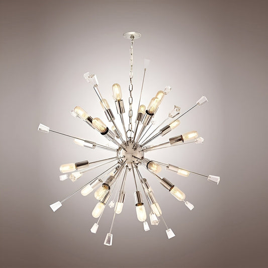 Martucci 24-Light Sputnik Chandelier - Illuminate Your Space with Celestial Elegance! ✨🌌