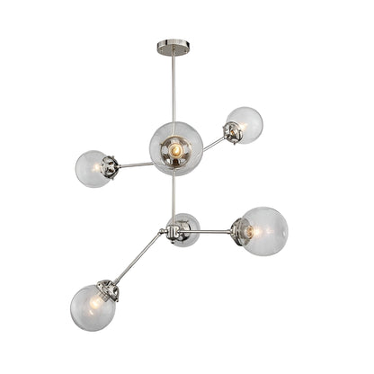 Modern Elegance: Meeks 6-Light Sputnik Sphere Chandelier for Stylish Illumination ✨