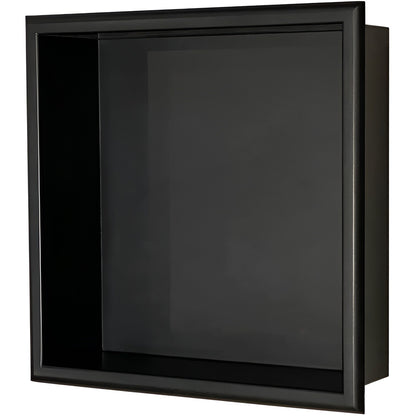 Stainless Steel Shower Niche and Shelf - Streamlined Bathroom Storage and Elegance 17.5 x 17.5