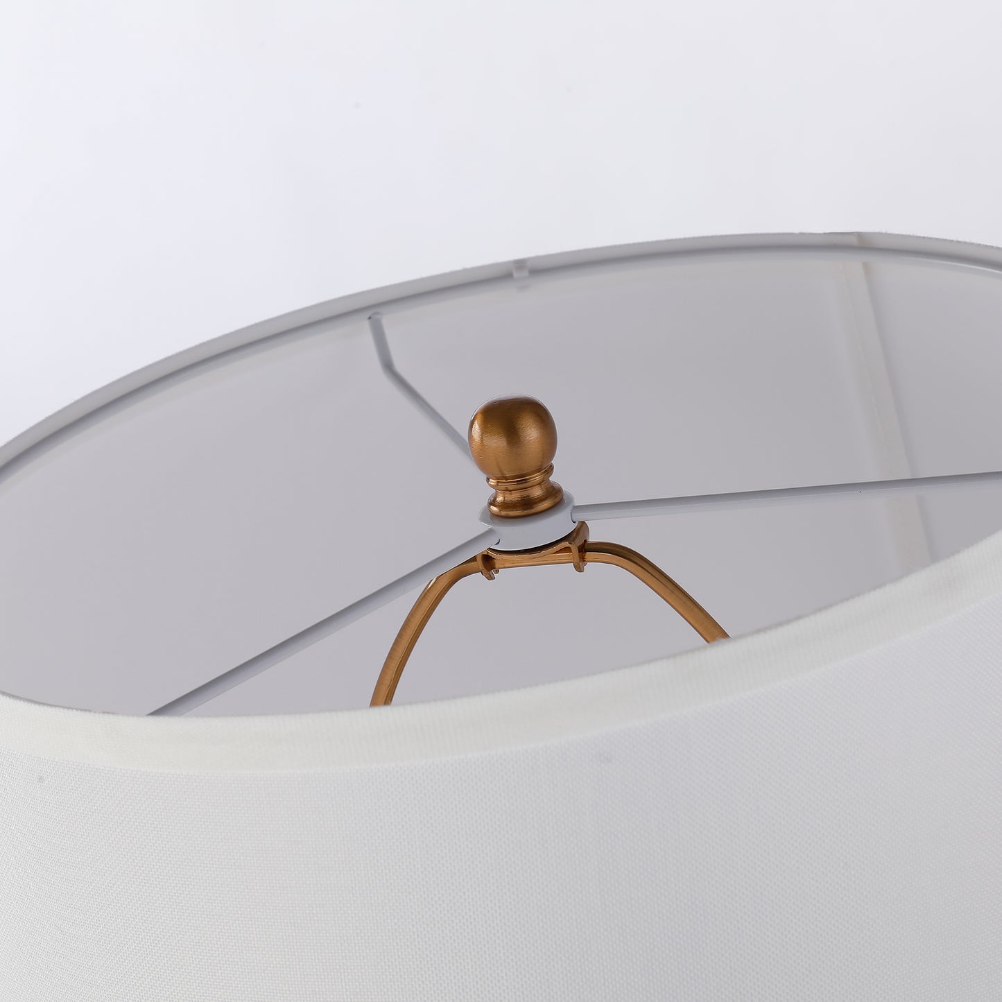 Metal Alabaster Gold Stone Lamp, Bedside Table or Desk Lamp
