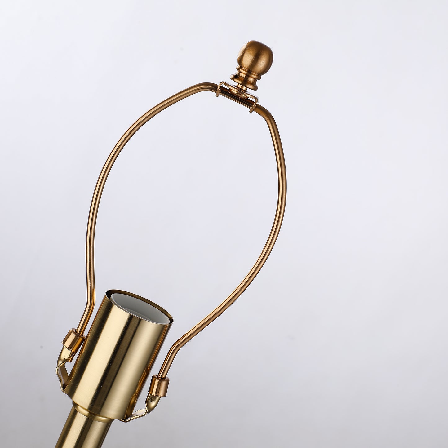 Metal Alabaster Gold Stone Lamp, Bedside Table or Desk Lamp