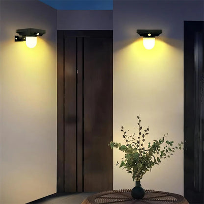 Solar Outdoor Lights, Solar Pathway Waterproof Lamp - Motion Sensor Pathway Light Landscape Path Lighting Yard Backyard Lawn