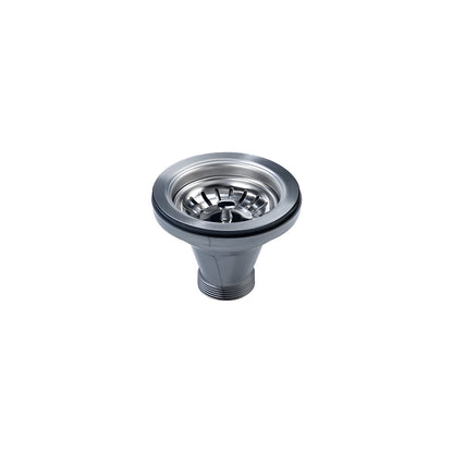 Single Black Granite Undermount Kitchen Sink 27" L X 18" W With Basket Strainer