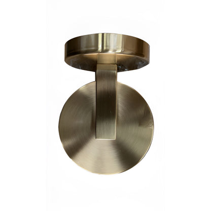 DecoMust Maighread - Elegant Glass Shade Armed Wall Sconce in Gold ✨🕯️