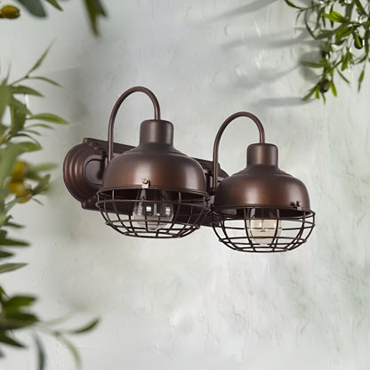 Karpinski Retro Industrial Barn Lights - Steampunk Wall Sconces, Train Station Vibe