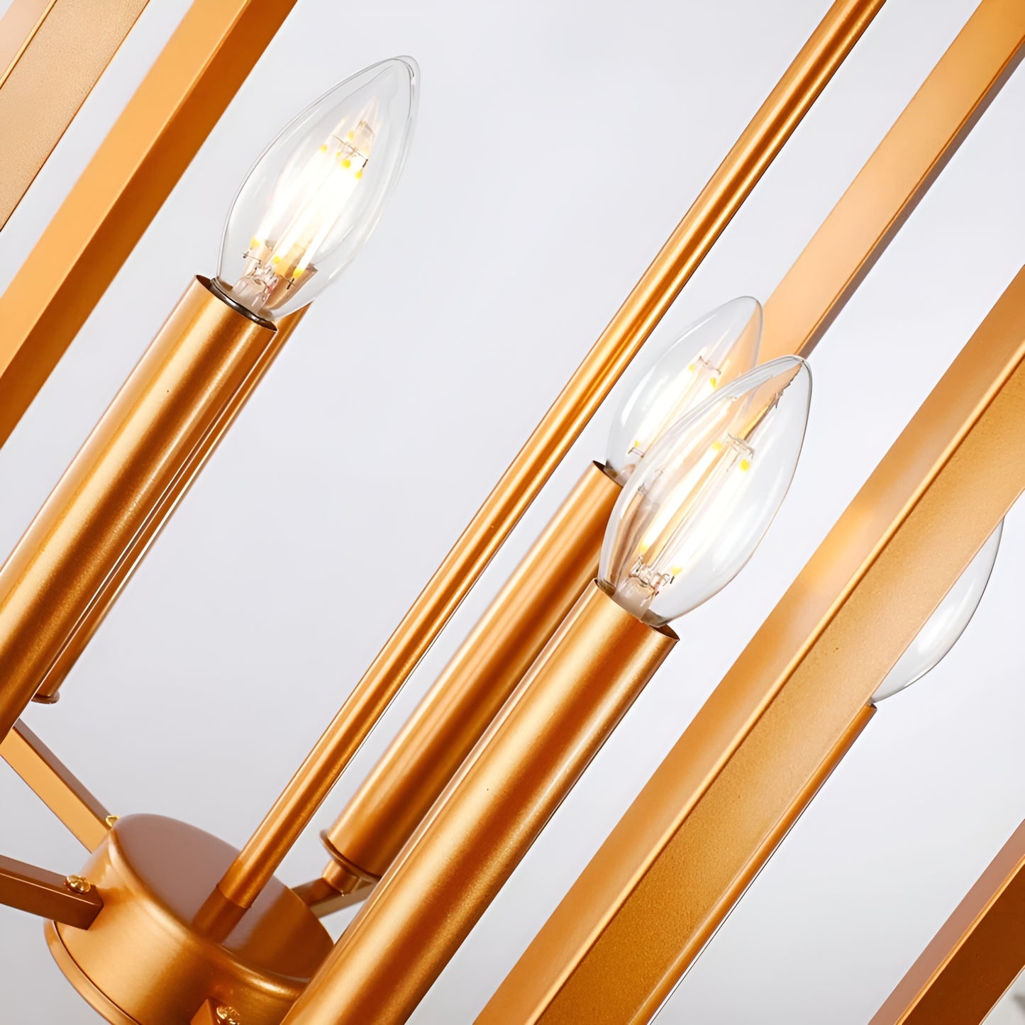 Geometric 5-Light Minimalist / Modern Pendant Light