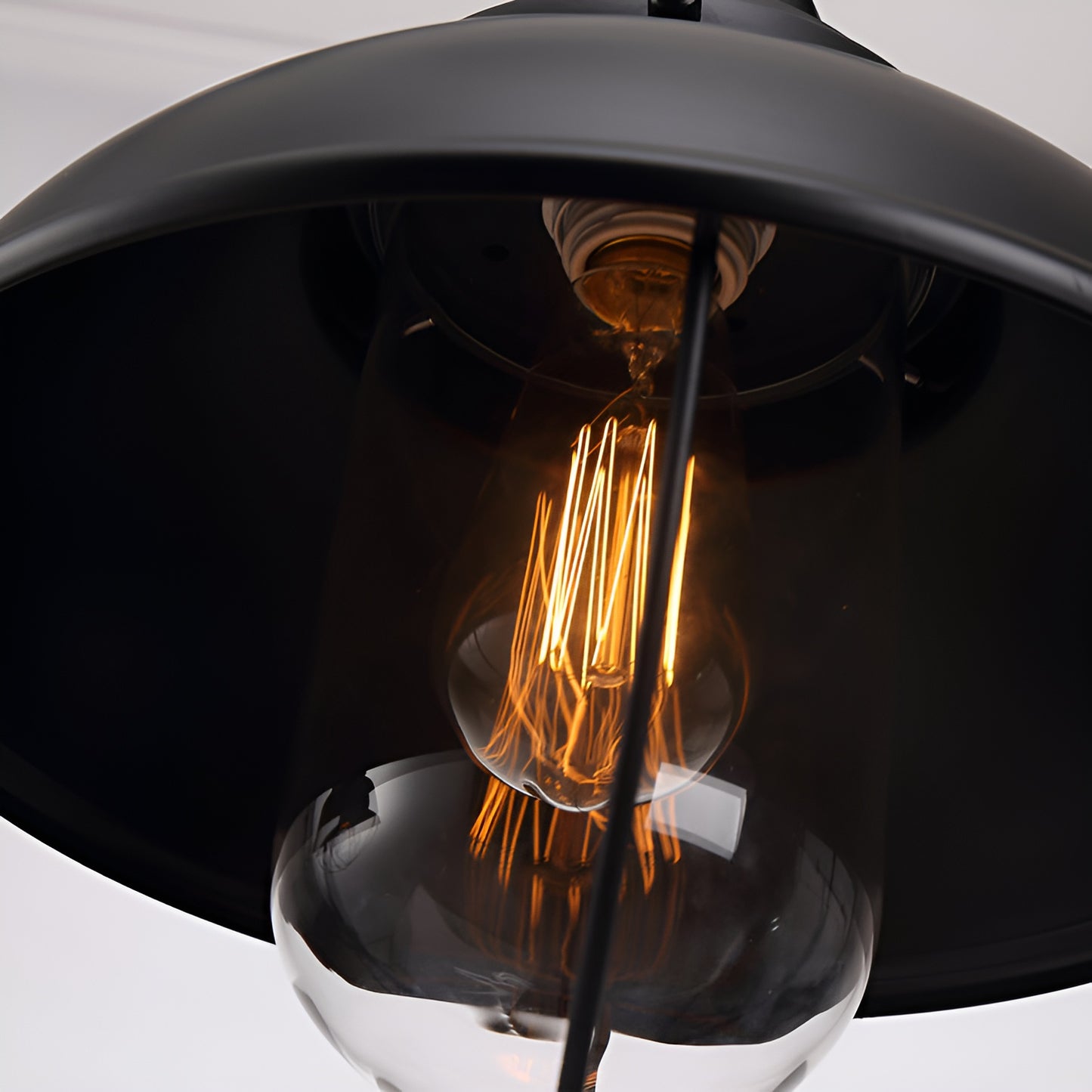 Steampunk Style Railroad 90s Ceiling Light - Industrial Retro Old School Kitchen Island Fixture