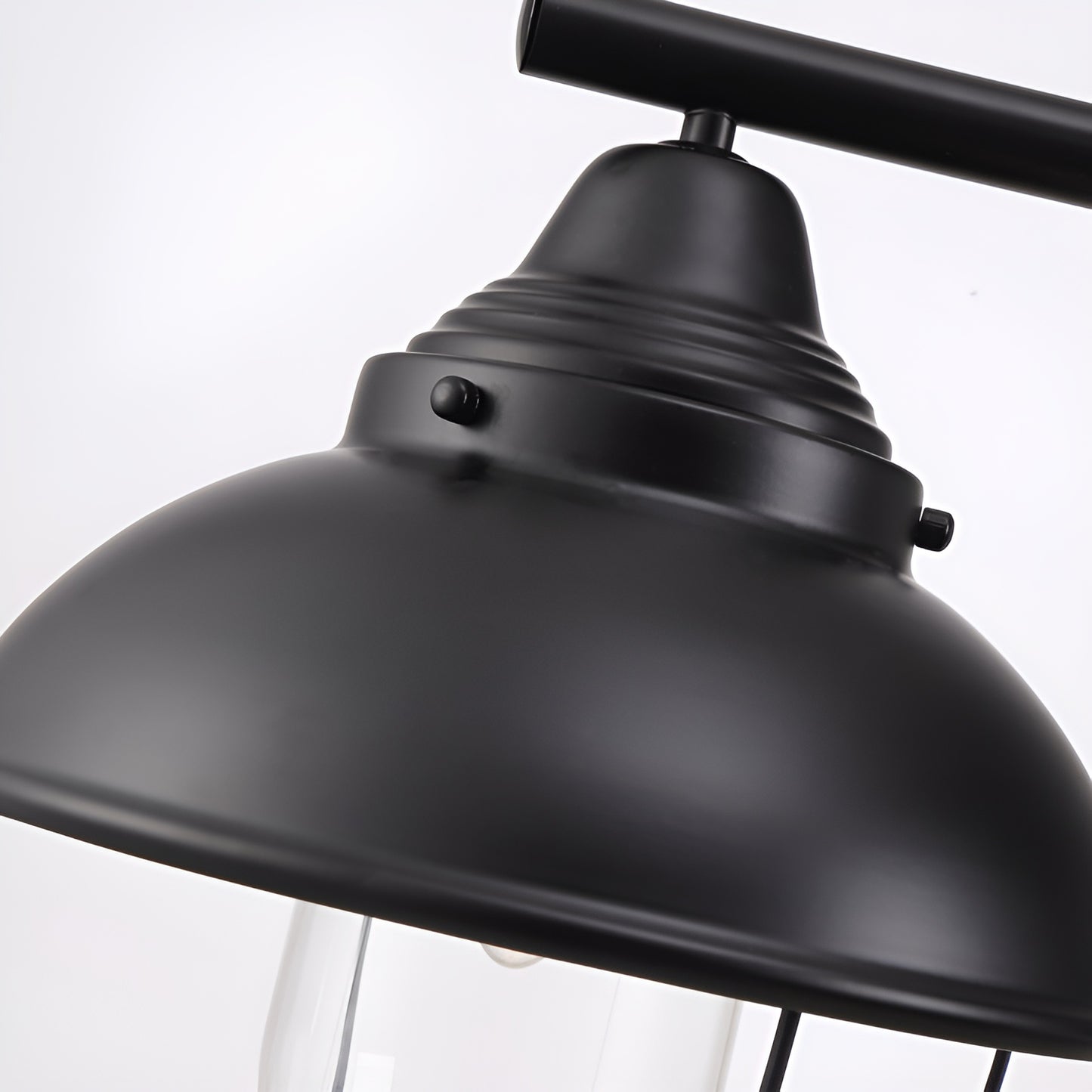 Steampunk Style Railroad 90s Ceiling Light - Industrial Retro Old School Kitchen Island Fixture