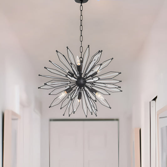 Satellite Sputnik Chandelier - Scifi Star Wars Pendant Light