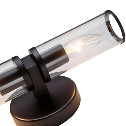 Retro Candle Wall Light, Industrial Modern Sconce 2-Light (Set of 1)