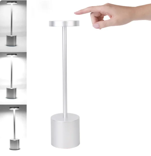 'A Scifi Desk Lamp' (Set of 2) - Touch Sensitive Table Lamp with 3 Light Settings