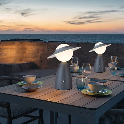 Futuristic Desk Lamp - Sci-fi Space Saturn Table Light