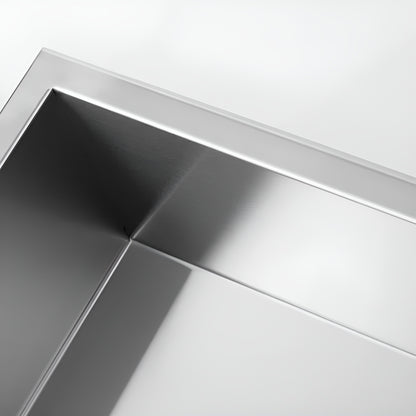 Stainless Steel Shower Wall Niche With Built-in Shelf for Bathroom Storage