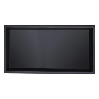 Stainless Steel Rectangular Shower Niche, Bathroom Hardware Recessed Shelf  24,5" x 12,5"
