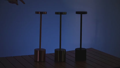 'A Scifi Desk Lamp' (Set of 2) - Touch Sensitive Table Lamp with 3 Light Settings